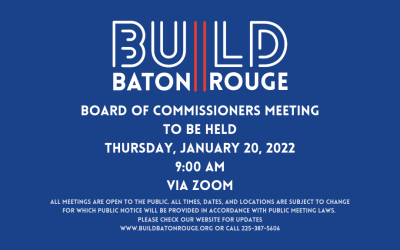 BBR Board of Commissioners January 20, 2022 Public Meeting Notice
