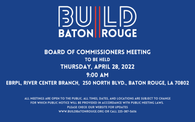 BBR Board of Commissioners April Meeting Notice