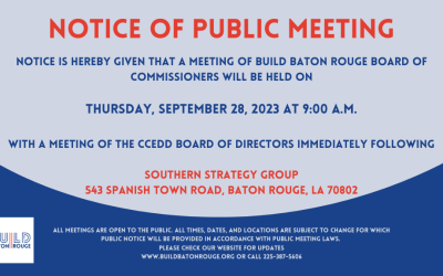 Notice of Public Meetings