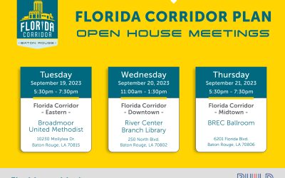 Florida Corridor Plan Open House Meetings