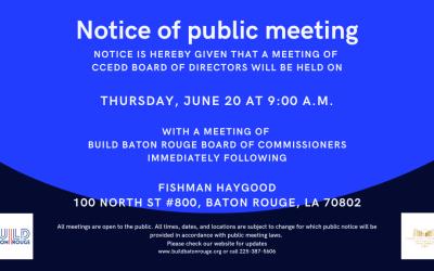 Notice of Public Meeting
