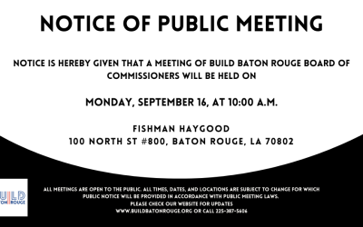 Notice of Public Meeting