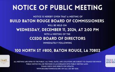 Notice of Public Meeting