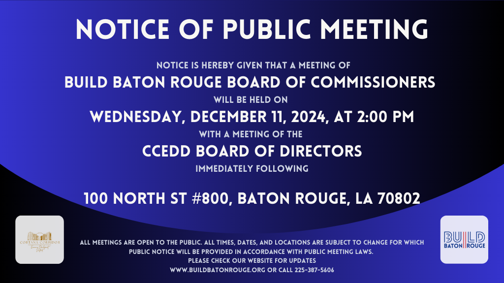 Notice of Public Meeting