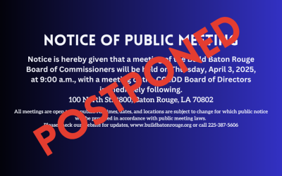 Meeting Postponed