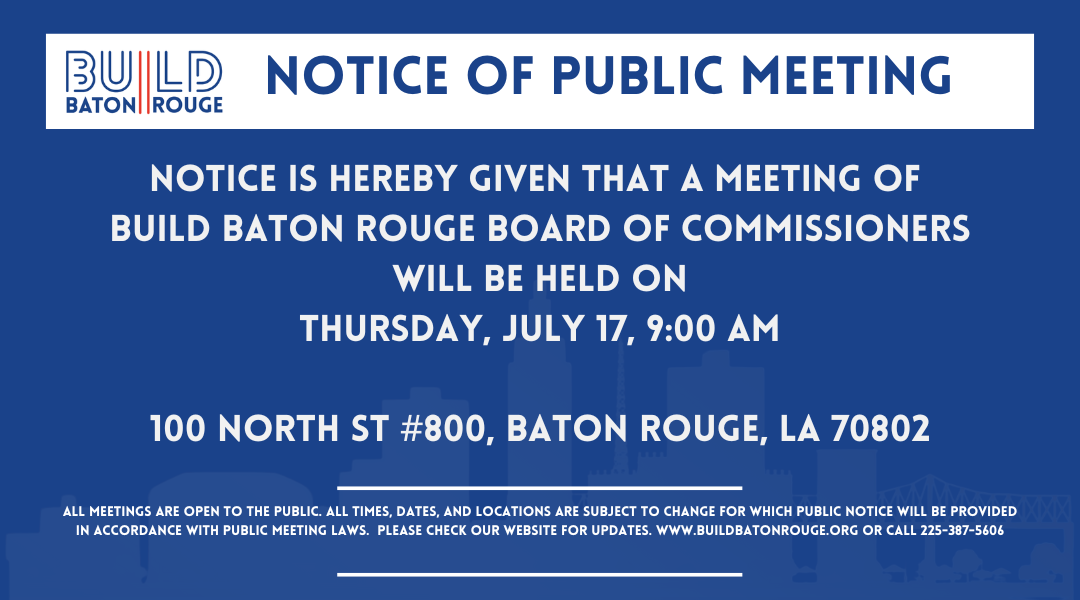 Notice of Public Meeting