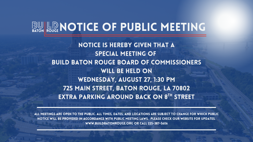 Notice of Public Meeting